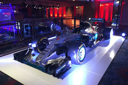 The F1 championship winning Mercedes AMG F1 of Nico Rosberg