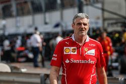 Maurizio Arrivabene, director del equipo Ferrari