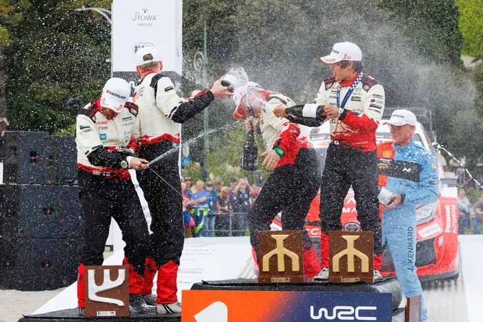 Takamoto Katsuta, Aaron Johnston, Toyota Gazoo Racing WRT, Sami Pajari, Marko Salminen, Toyota Gazoo Racing WRT2, Hayden Paddon, John Kennard, Hyundai World Rally Team