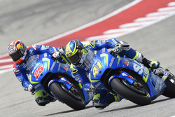 Маверик Виньялес, Team Suzuki Ecstar MotoGP и Алеш Эспаргаро, Team Suzuki Ecstar MotoGP