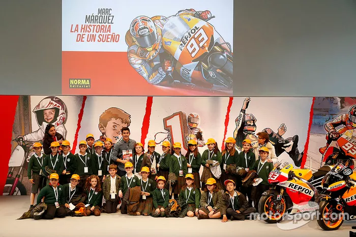 Presentación cómic de Marc Márquez