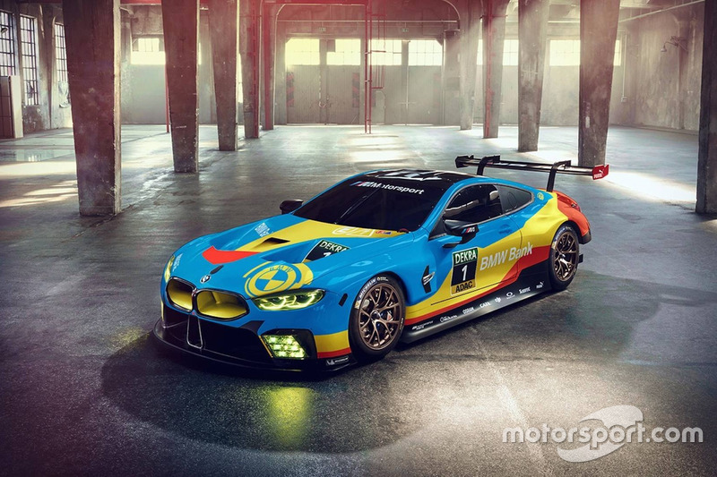 Рендер BMW M8 GTE Art Car