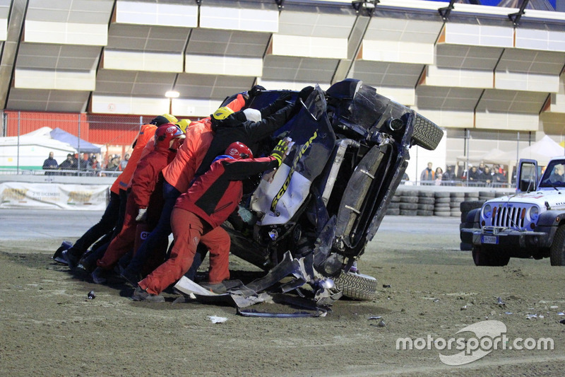 El accidente de Oliver Solberg, Ford Fiesta WRC