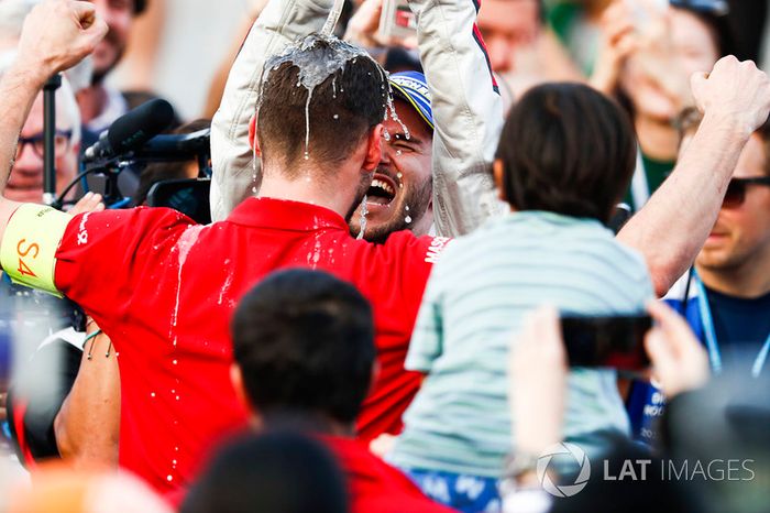 Podium: ganador, Daniel Abt, Audi Sport ABT Schaeffler