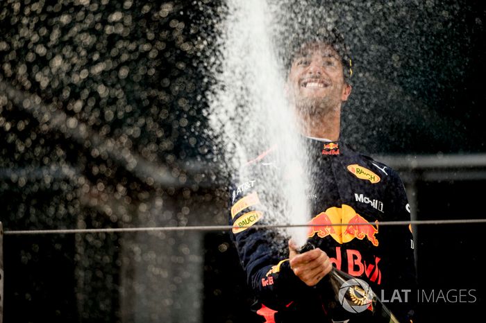 Victoria en China 2018 de Daniel Ricciardo, Red Bull Racing