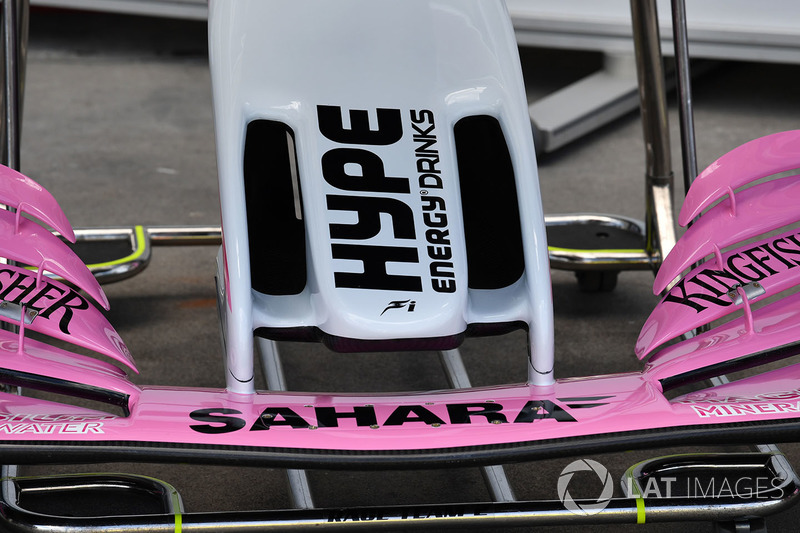 Le museau de la Force India VJM11