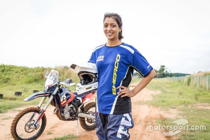 #20 Aishwarya Pissay, Sherco TVS