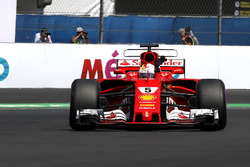 Polesitter Sebastian Vettel, Ferrari SF70H