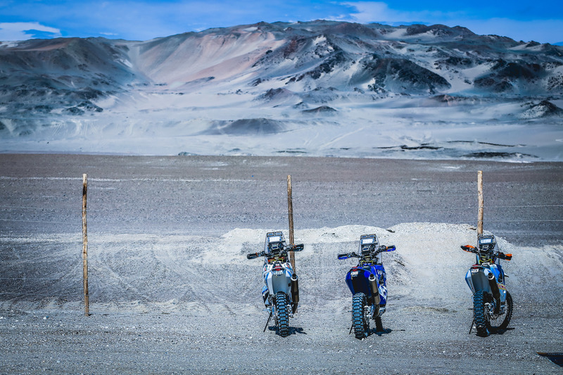 Bikes on a beautiful landscape