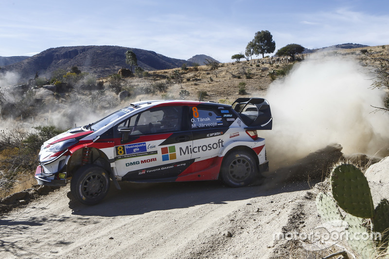 Отт Тянак и Мартин Ярвеоя, Toyota Yaris WRC