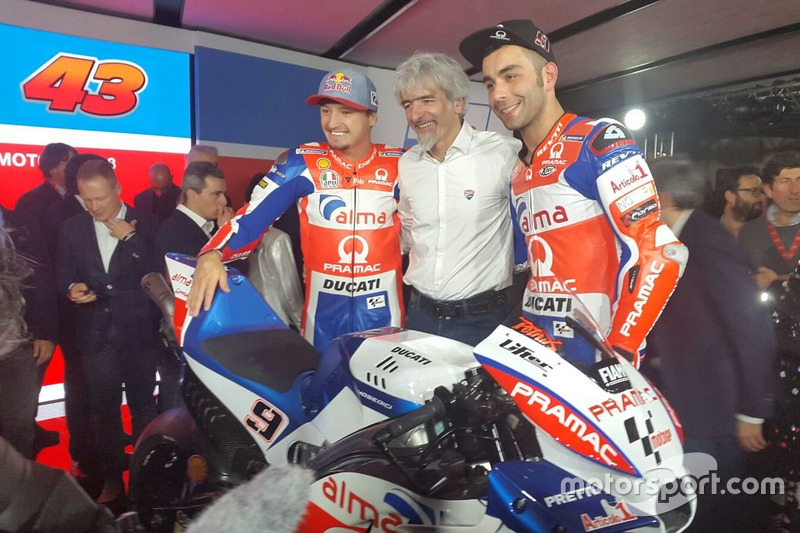 Jack Miller, Pramac Racing, Gigi Dall'Igna e Danilo Petrucci, Pramac Racing