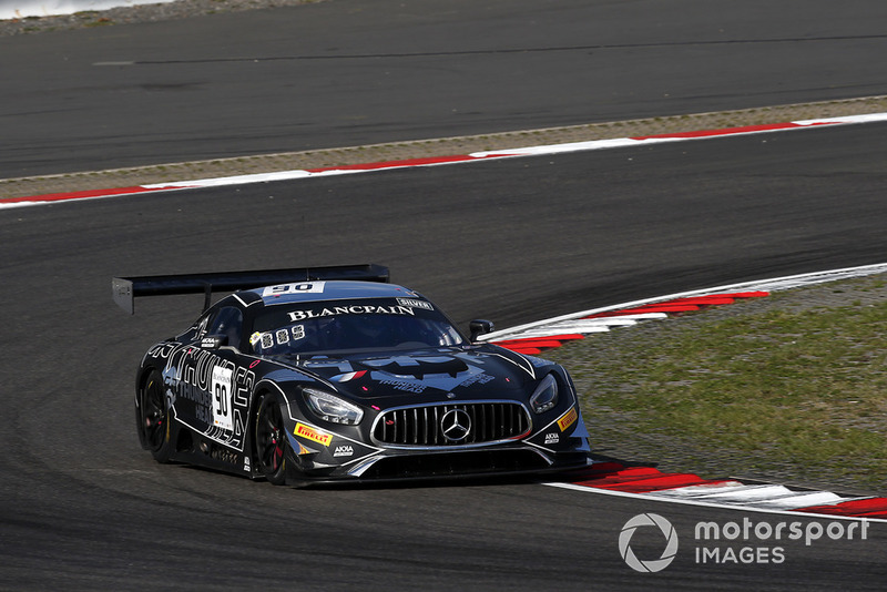 #90 Akka ASP Team Mercedes-AMG GT3: Jack Manchester, Nico Bastian