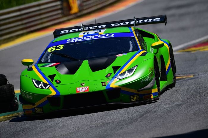 #63 VSR, Lamborghini Huracán GT3 Evo: Karol Basz, Benjamin Hites, Mattia Michelotto