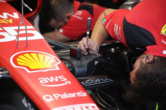 Ferrari SF-23 detalles técnicos