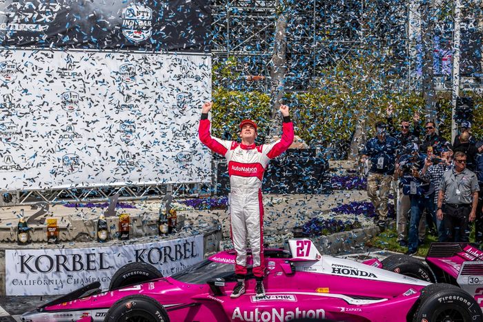 Ganador, Kyle Kirkwood, Andretti Autosport Honda