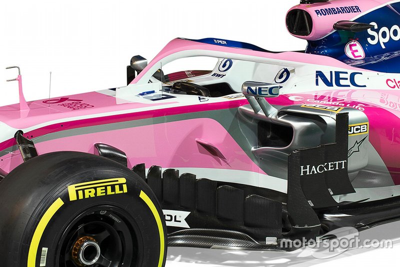 Racing Point livery detail