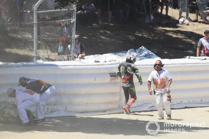 Accidente de Leon Haslam, Kawasaki Racing Team