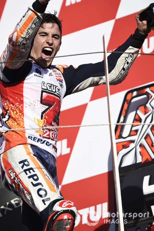 MotoGP-Weltmesiter 2018: Marc Marquez, Repsol Honda Team