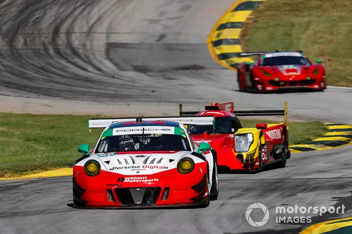 #58 Wright Motorsports Porsche 911 GT3 R, GTD: Patrick Long, Christina Nielsen, Robert Renauer