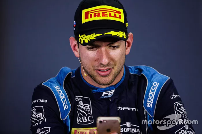 Conferencia de prensa :  Nicholas Latifi, DAMS  