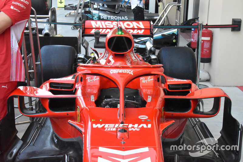 Ferrari SF71H, cockpit