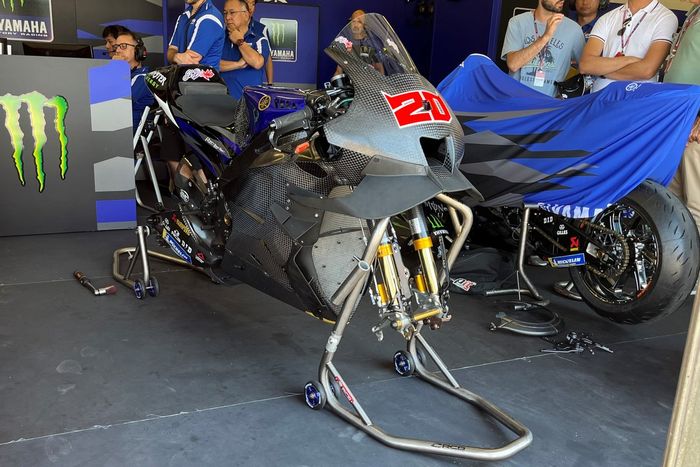 Moto de Fabio Quartararo, Yamaha Factory Racing 
