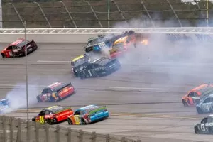  Jimmie Johnson, Hendrick Motorsports, Chevrolet Camaro Ally,  Alex Bowman, Hendrick Motorsports, Chevrolet Camaro Nationwide / Amazon Echo Auto,  Kyle Larson, Chip Ganassi Racing, Chevrolet Camaro McDonald's,  Chase Elliott, Hendrick Motorsports, Chevrolet Camaro NAPA Night Vision