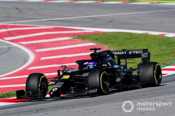10º Daniel Ricciardo, Renault F1 Team R.S.20: 1:17.749 (con neumáticos C3)
