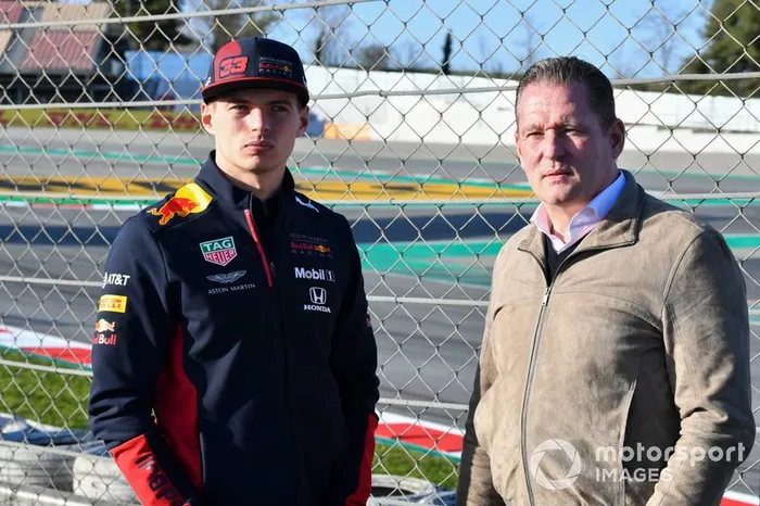 Max Verstappen, Red Bull Racing, e il padre Jos Verstappen