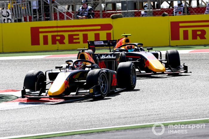 Liam Lawson, Hitech Grand Prix y Jehan Daruvala, Carlin