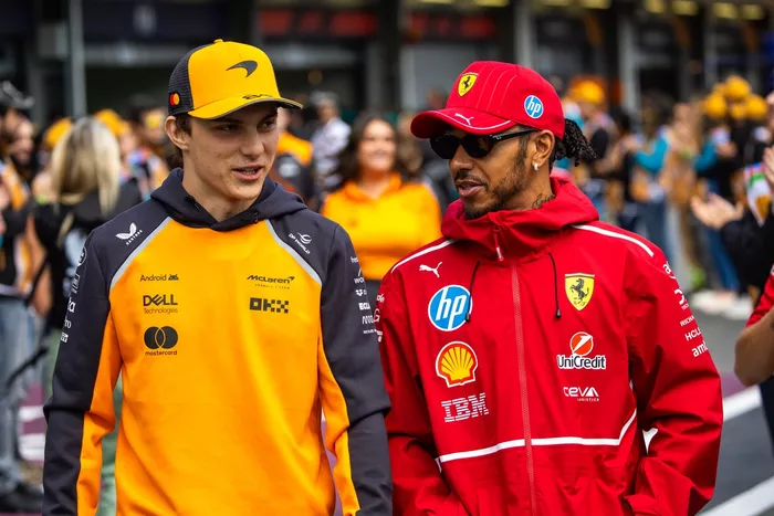 Lewis Hamilton, Ferrari, Oscar Piastri, McLaren