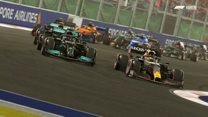 Captura de pantalla de F1 2021