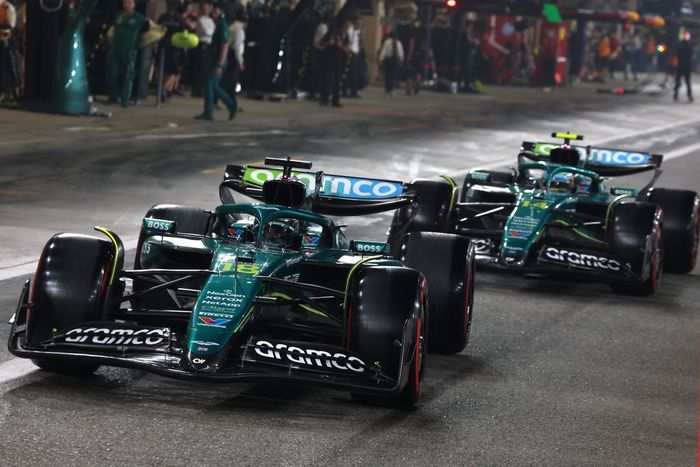 Lance Stroll, Aston Martin Racing, Fernando Alonso, Aston Martin Racing