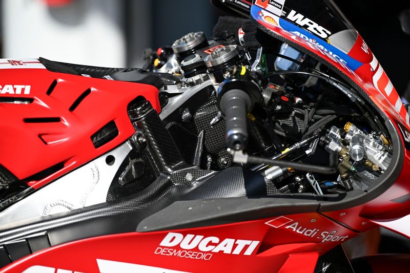 Carena moto Ducati Team 