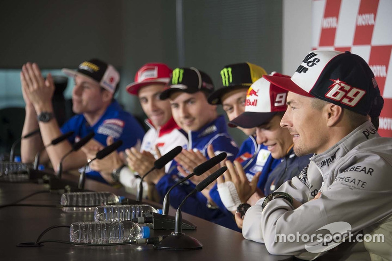 Nicky Hayden anuncia su retiro durante la Conferencia de prensa