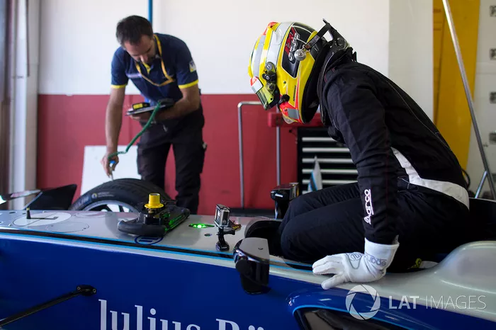 Rio Haryanto, drives the SPARK SRT_01E