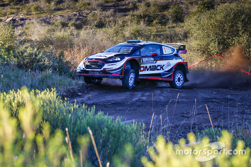 Elfyn Evans, Daniel Barritt, Ford Fiesta WRC, M-Sport