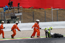 Chute d'Alvaro Bautista, Aspar Racing Team