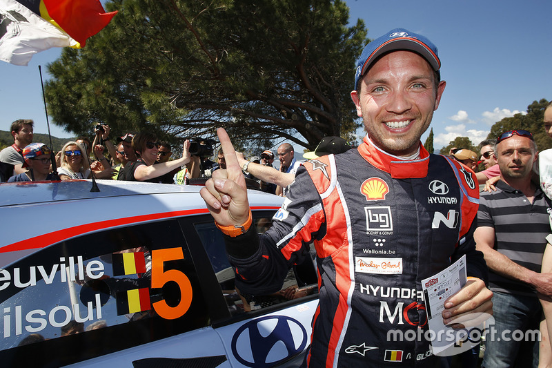 Winner Nicolas Gilsoul, Hyundai Motorsport