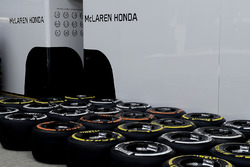 Pirelli tyres for McLaren