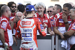 Le troisième, Jorge Lorenzo, Ducati Team, Gigi Dall'Igna, directeur général Ducati Team