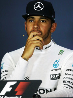 Lewis Hamilton, Mercedes AMG F1 en la Conferencia de prensa FIA