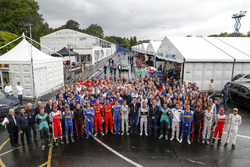 Alle rijders en Formule E-personeel