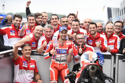 Polesitter Andrea Dovizioso, Ducati Team