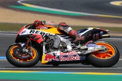 Marc Márquez, Repsol Honda Team con daños por caída