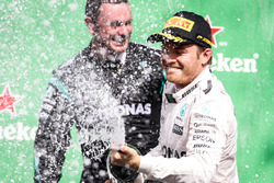 Podium: 2. Nico Rosberg, Mercedes AMG F1