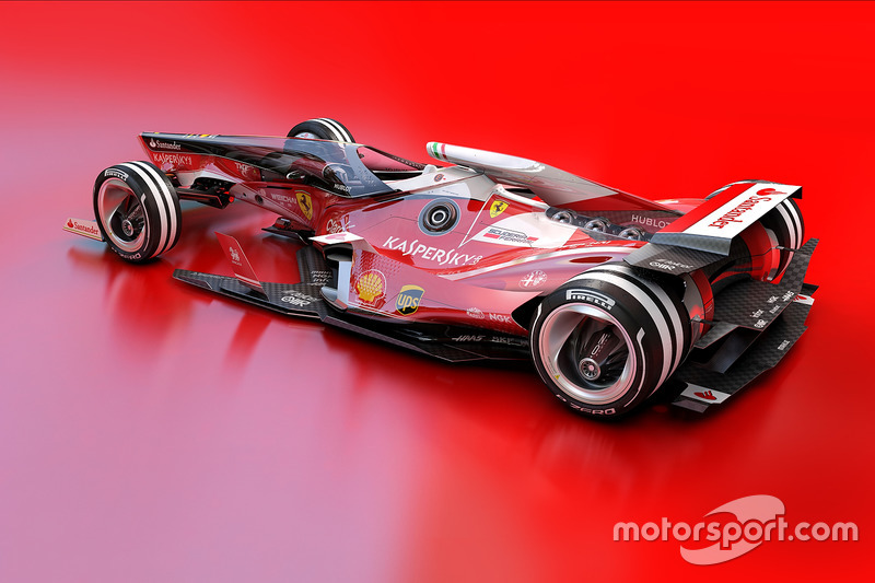Desain fantasi Ferrari 2030
