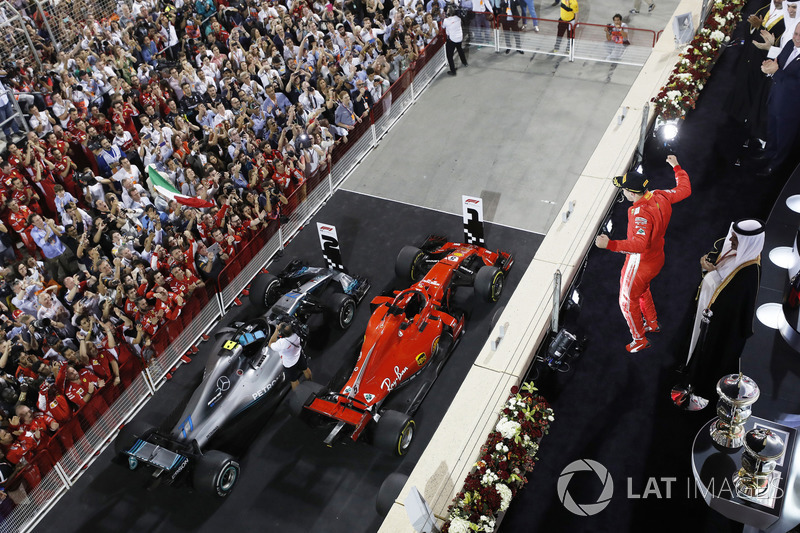Святкування переможця Себастьяна Феттеля, Ferrari