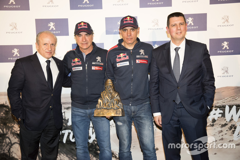 Carlos Sainz, Lucas Cruz, Peugeot Sport