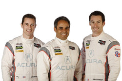Dane Cameron, Juan Pablo Montoya, Simon Pagenaud, Acura Team Penske